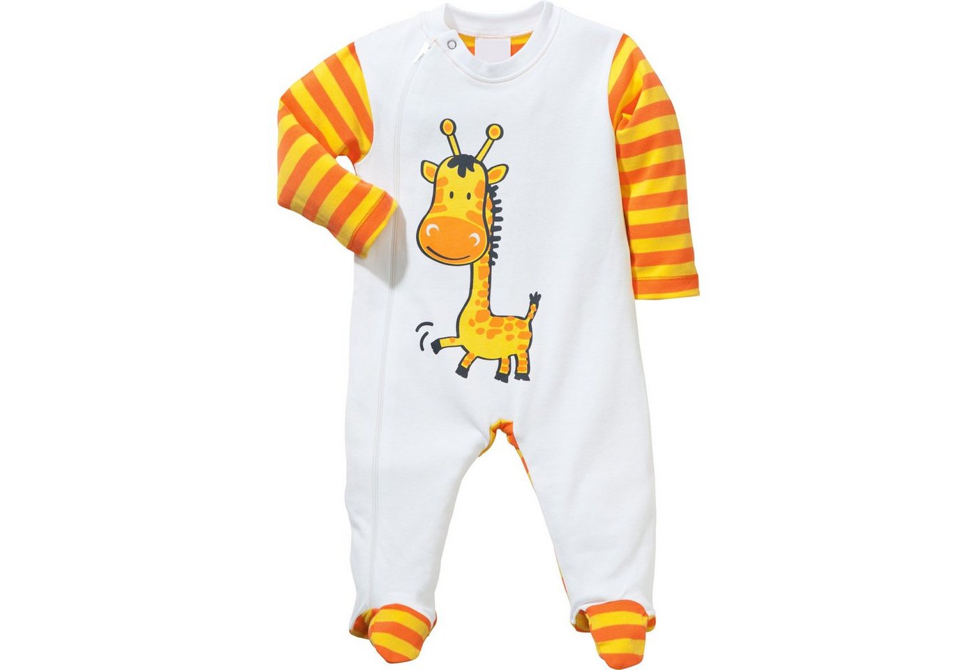 Erwin Müller Pyjama Baby-Schlafanzug 2er-Pack Interlock-Jersey Tiermotiv – Bild 2 von 5