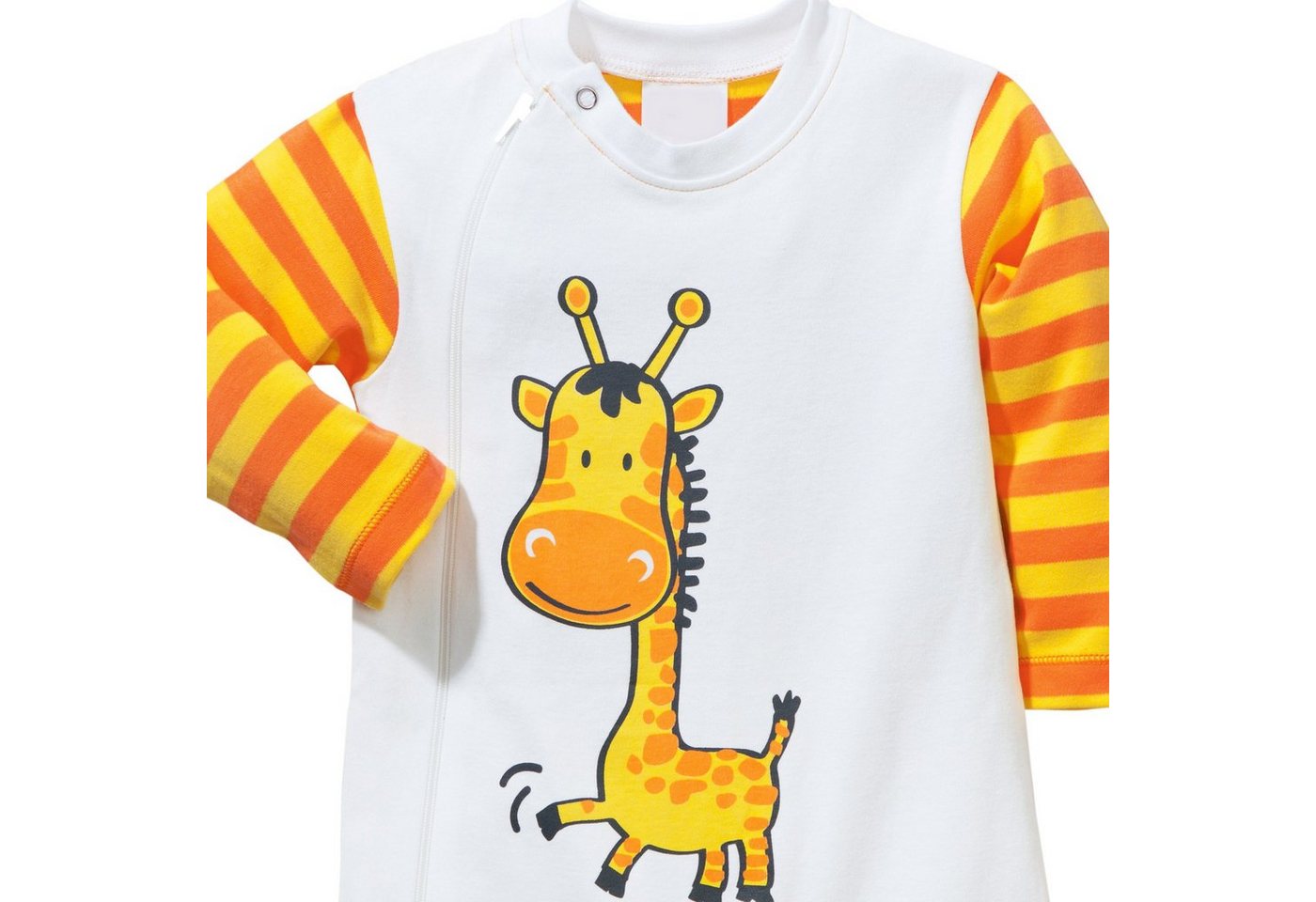 Erwin Müller Pyjama Baby-Schlafanzug 2er-Pack Interlock-Jersey Tiermotiv – Bild 5 von 5