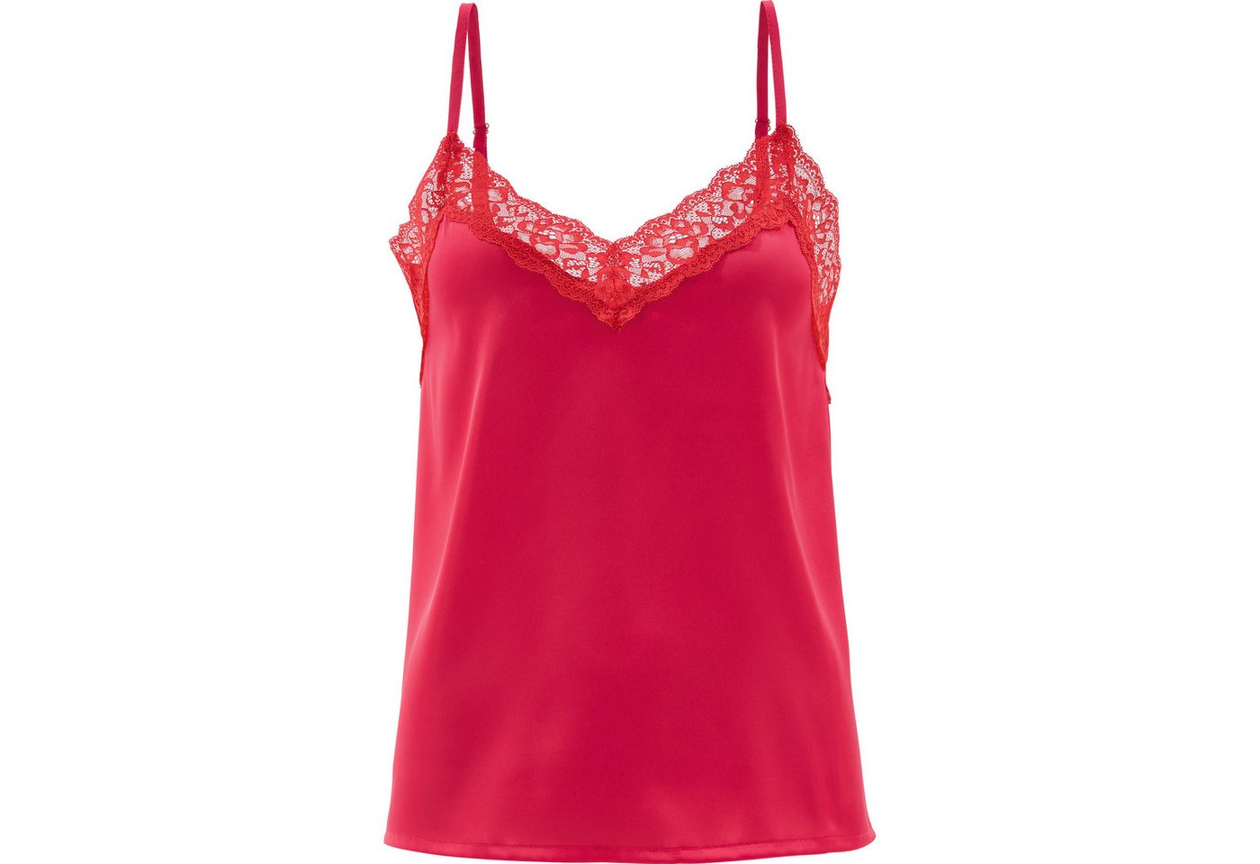 Erwin Müller Pyjama Damen-Shorty Satin Uni – Bild 2 von 5