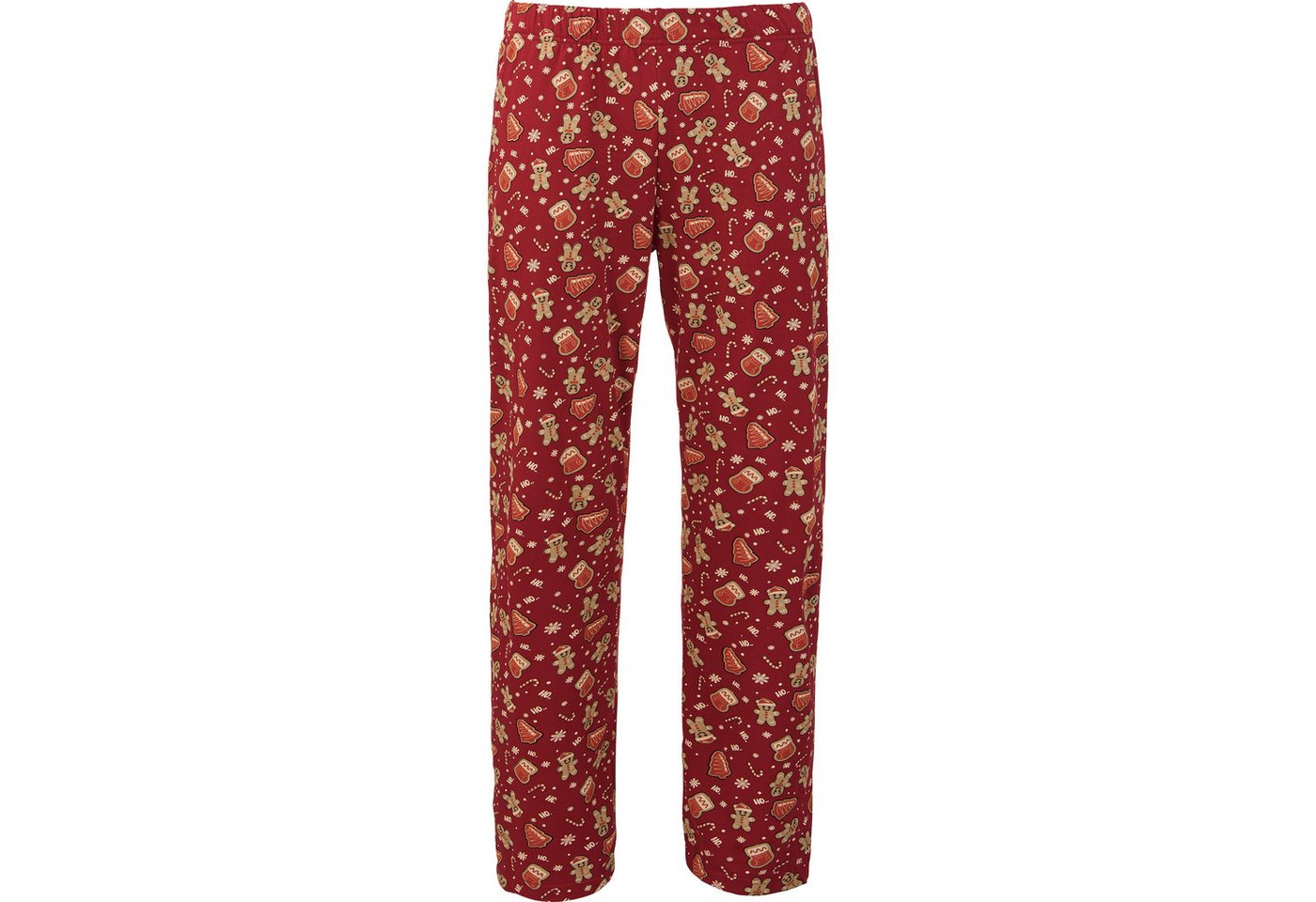Erwin Müller Pyjama Herren-Schlafanzug Single-Jersey gemustert – Bild 3 von 5