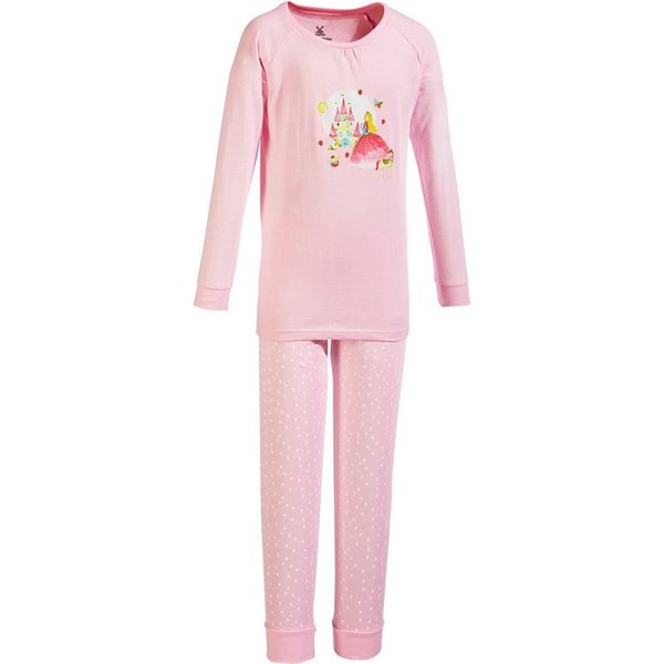Erwin Müller Pyjama Kinder-Schlafanzug Single-Jersey Punkte