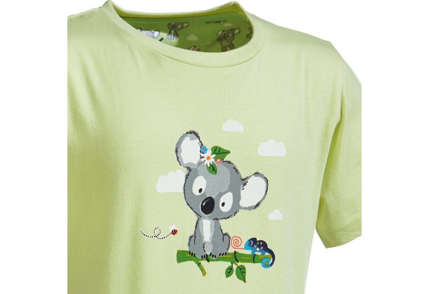 Erwin Müller Pyjama Kinder-Shorty Single-Jersey gemustert/Tiermotive: Koala – Bild 4 von 4