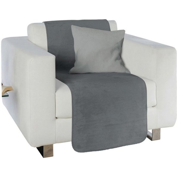 Erwin Müller Sesselschoner Sessel- und Sofaschoner "Matera", Baumwollmischung Uni
