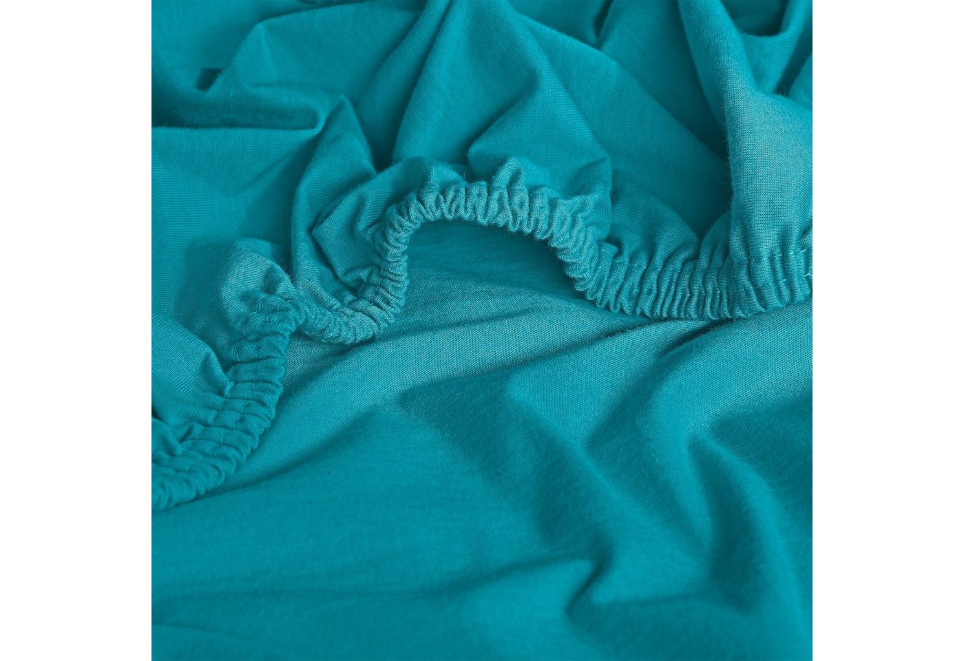 Erwin Müller Spannbettlaken Spannbettlaken "Freising", Jersey, Gummizug: Rundumgummi, (1 Stück), Multi-Stretch Single-Jersey Uni – Bild 4 von 4