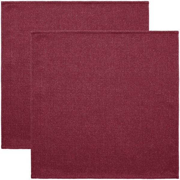 Erwin Müller Stoffserviette Serviette "Krefeld" 2er-Pack, fleckabweisend Uni