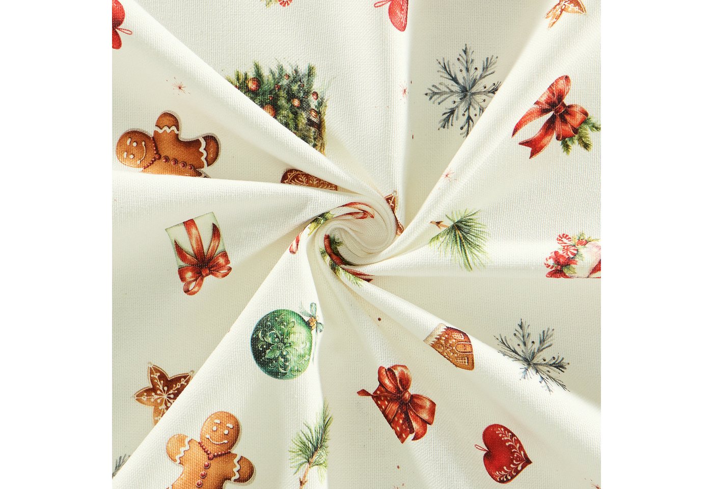 Erwin Müller Stoffserviette Serviette "Noel" 6er-Pack, Baumwolle Motiv – Bild 4 von 5