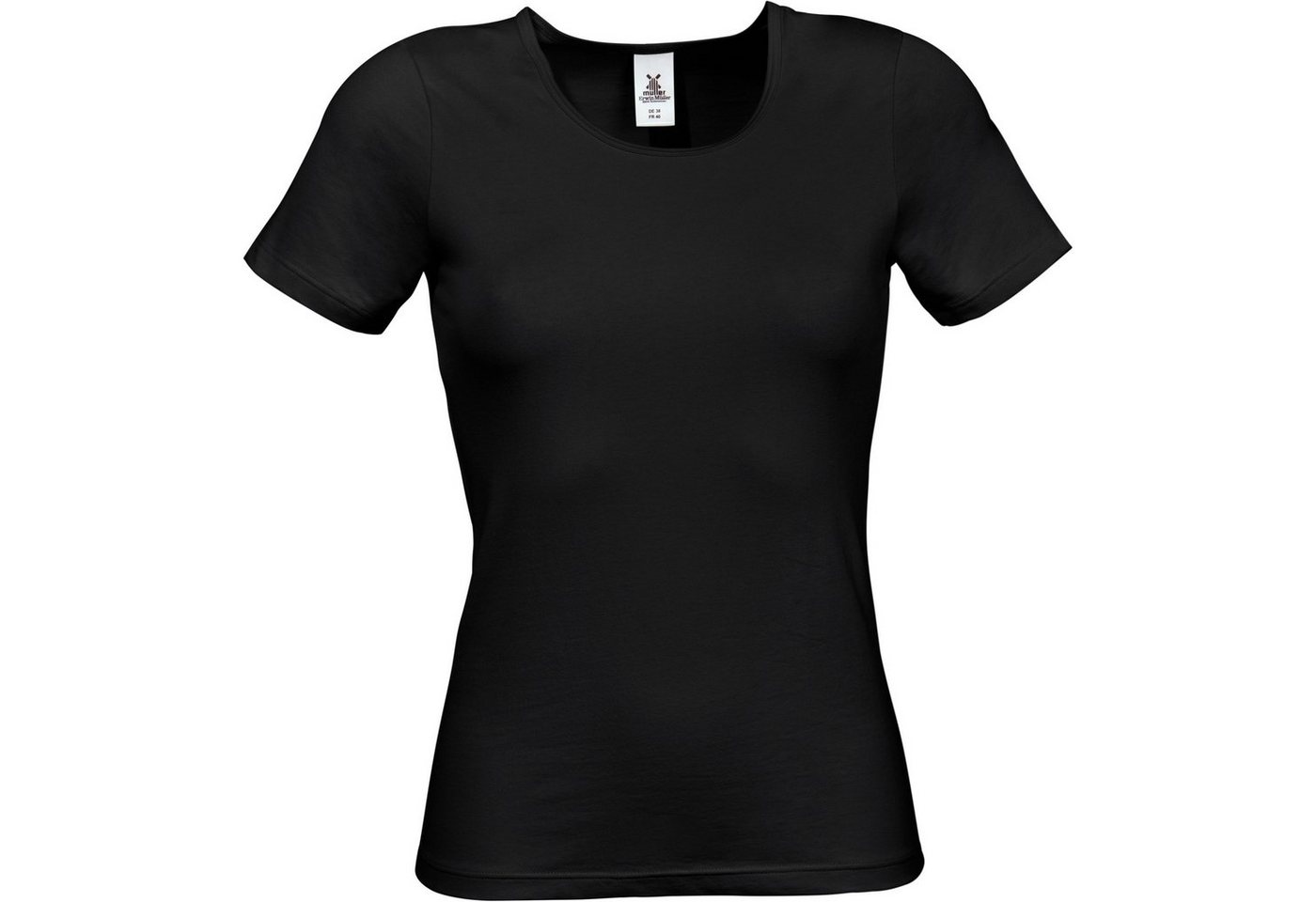 Erwin Müller T-Shirt Damen-Unterhemd, 1/2-Arm 2er-Pack Single-Jersey Uni – Bild 2 von 3