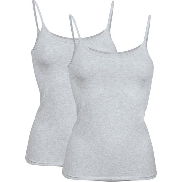 Erwin Müller Unterhemd Damen-Unterhemd 2er-Pack Single-Jersey Uni