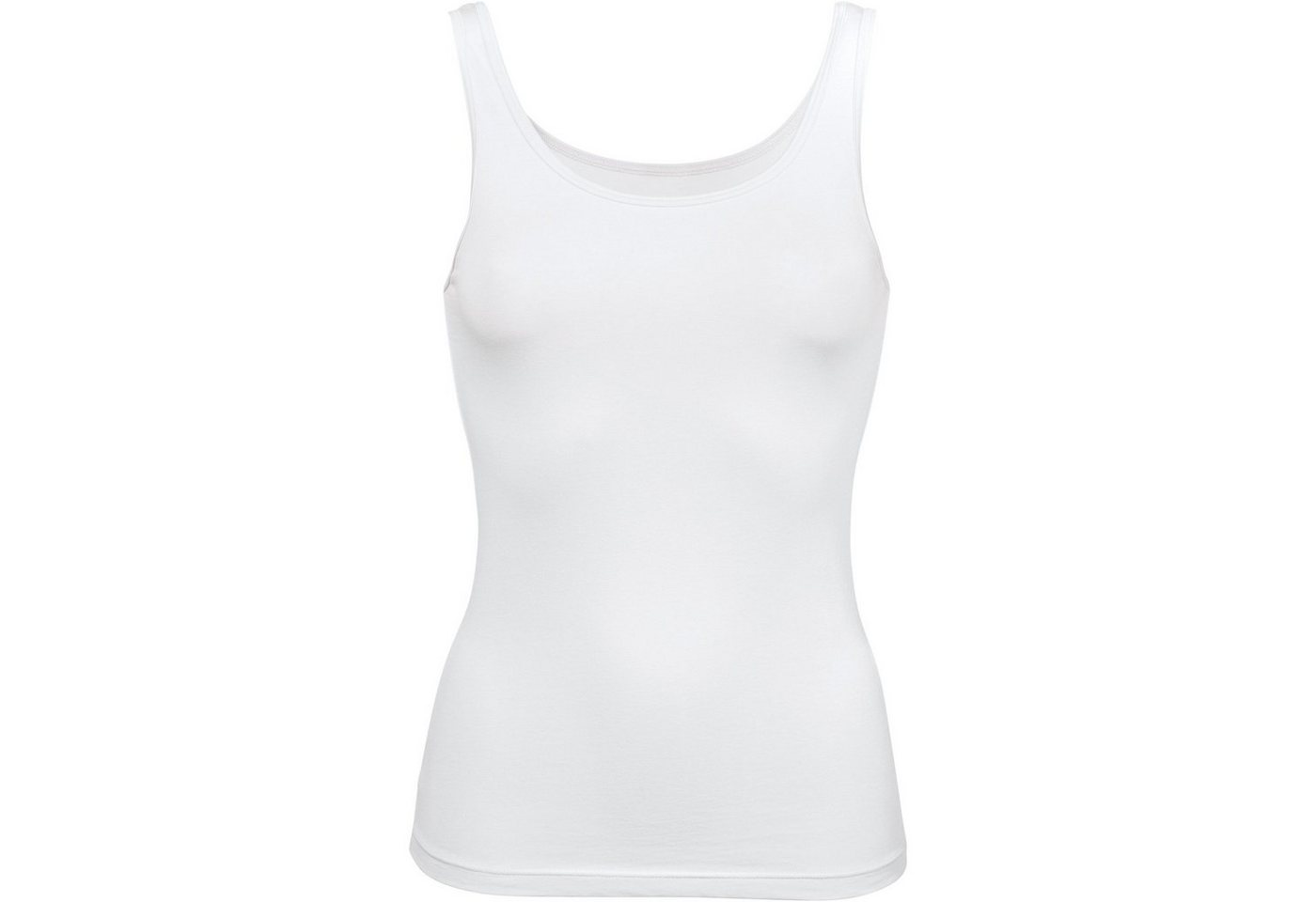 Erwin Müller Unterhemd Damen-Unterhemd 2er-Pack Single-Jersey Uni – Bild 2 von 3