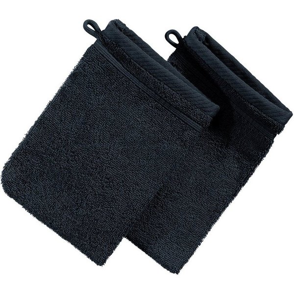Erwin Müller Waschhandschuh Waschhandschuh "Heidelberg" 2er-Pack, Frottier, Walk-Frottier Uni