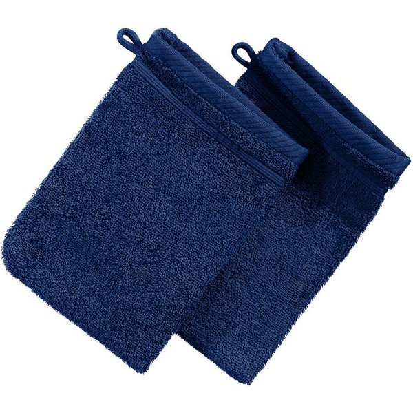 Erwin Müller Waschhandschuh Waschhandschuh "Heidelberg" 2er-Pack, Frottier, Walk-Frottier Uni