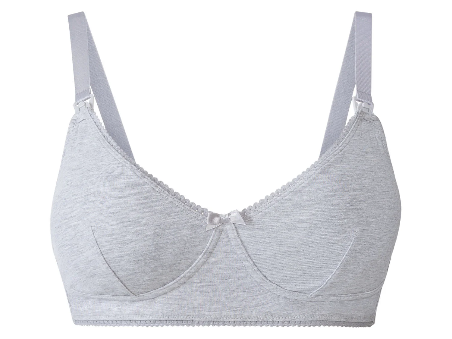ESMARA® 2 Damen Still-BHs (marine/grau, 85B) – Bild 4 von 4