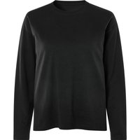 ESMARA® D Langarmshirt GOTS CO (Schwarz, S (36/38))