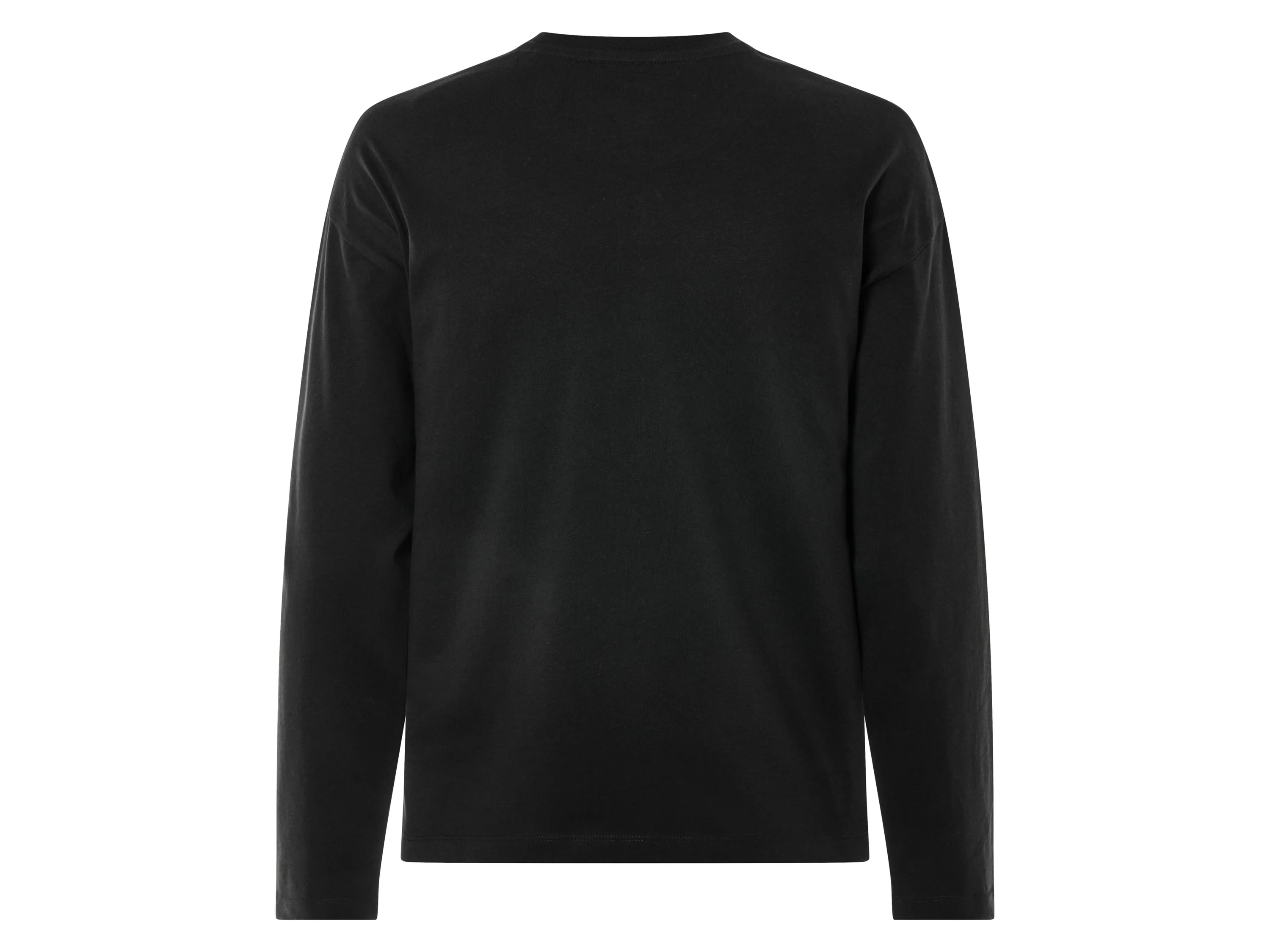 ESMARA® D Langarmshirt GOTS CO (Schwarz, L (44/46)) – Bild 3 von 3