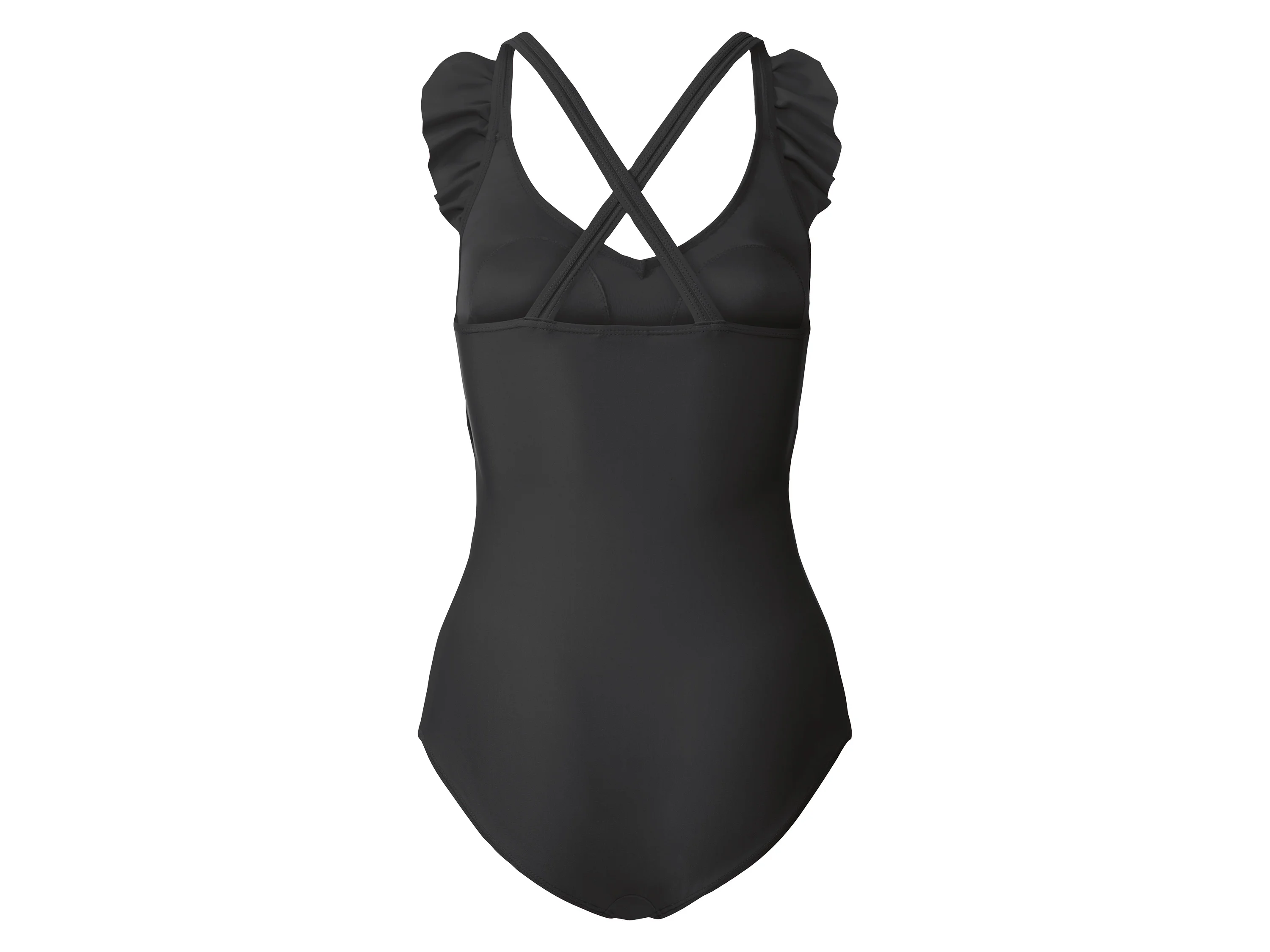 ESMARA® Damen Badeanzug (Schwarz, 36) – Bild 2 von 2