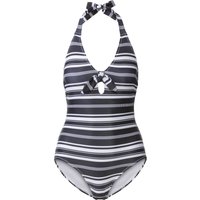 ESMARA® Damen Badeanzug (Streifen, 44)
