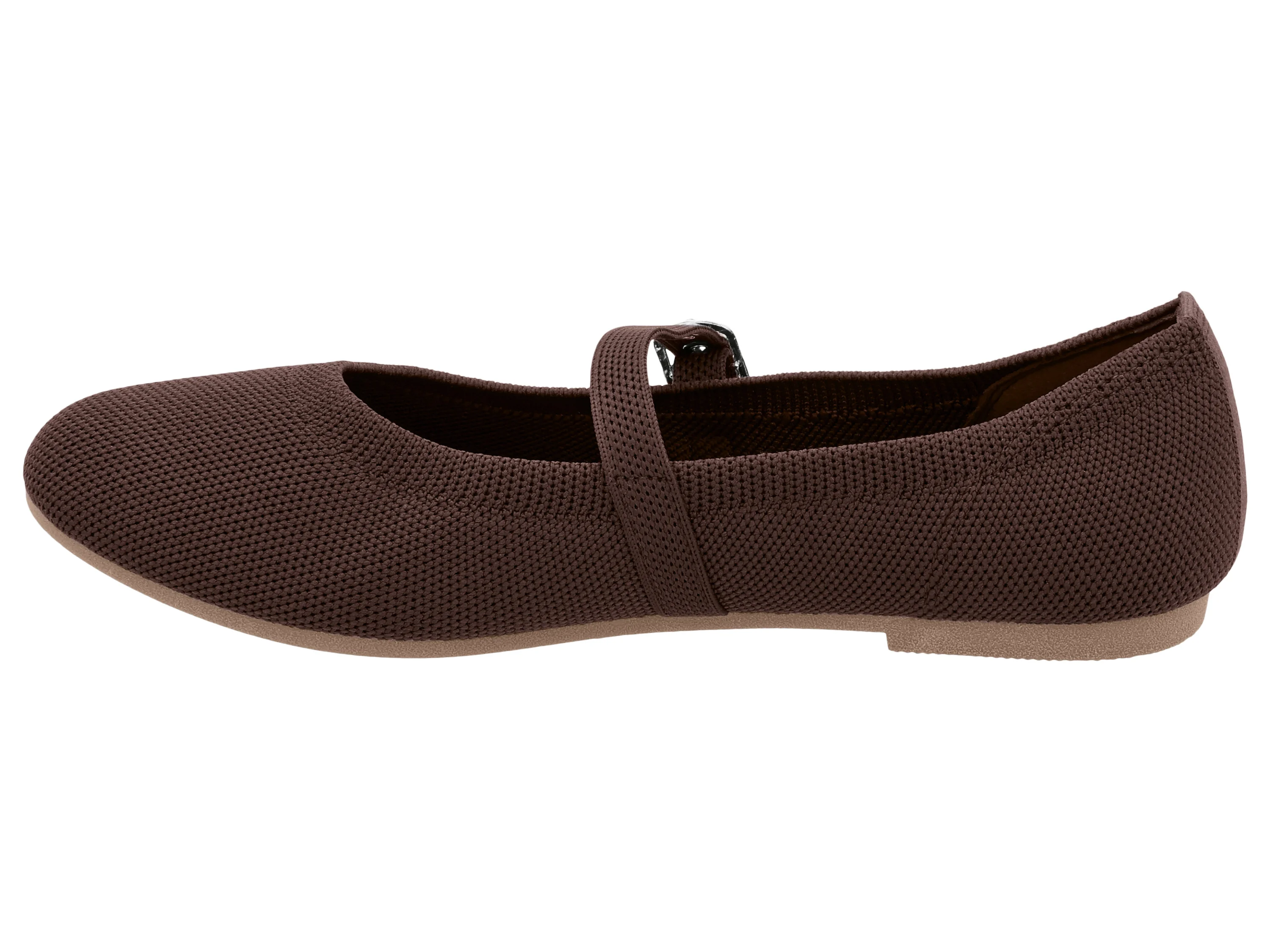 ESMARA® Damen Ballerina, faltbar (Braun, 40) – Bild 2 von 4