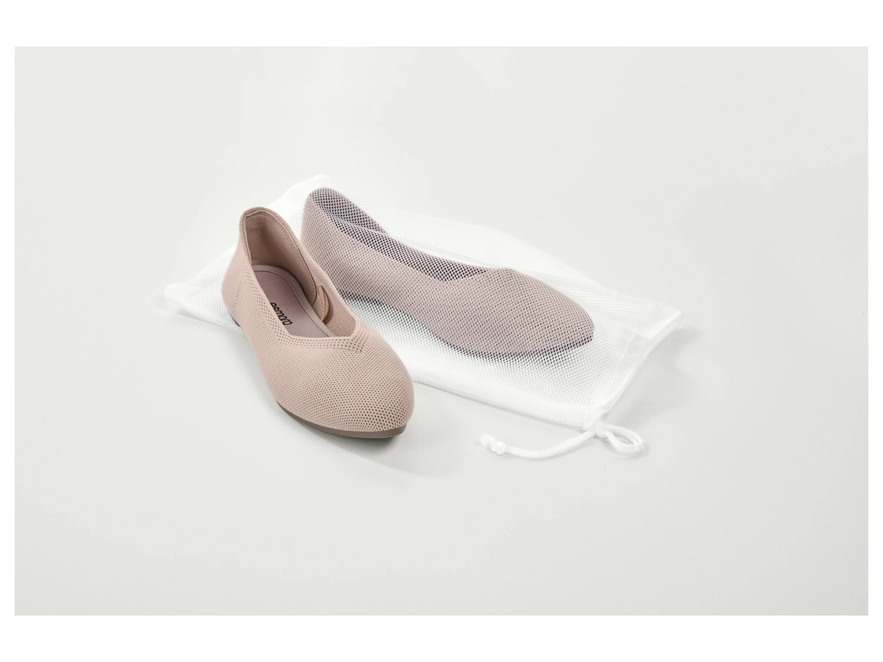 ESMARA® Damen Ballerina, zusammenfaltbar (Beige, 37) – Bild 2 von 4