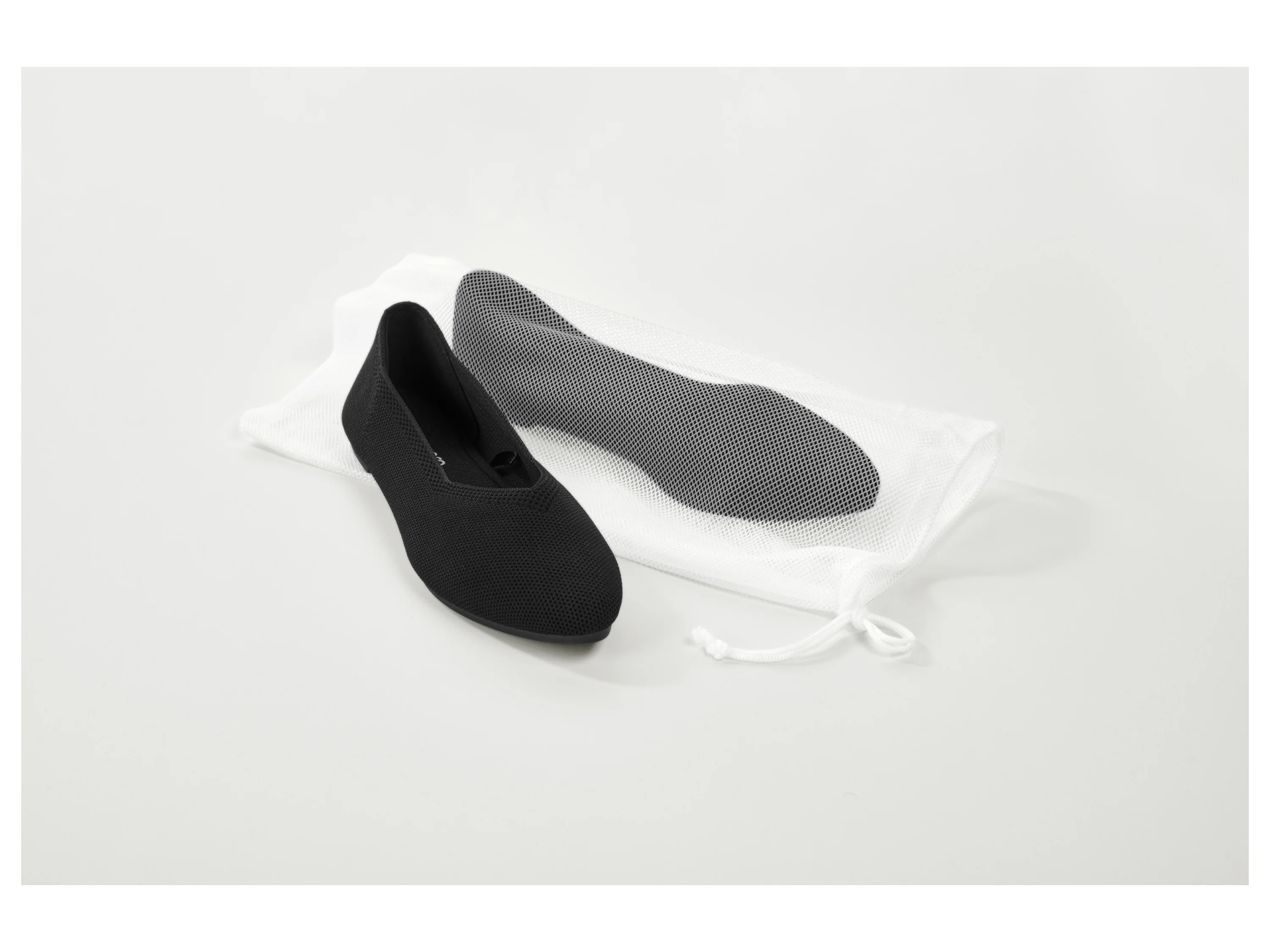 ESMARA® Damen Ballerina, zusammenfaltbar (Schwarz, 39) – Bild 2 von 4