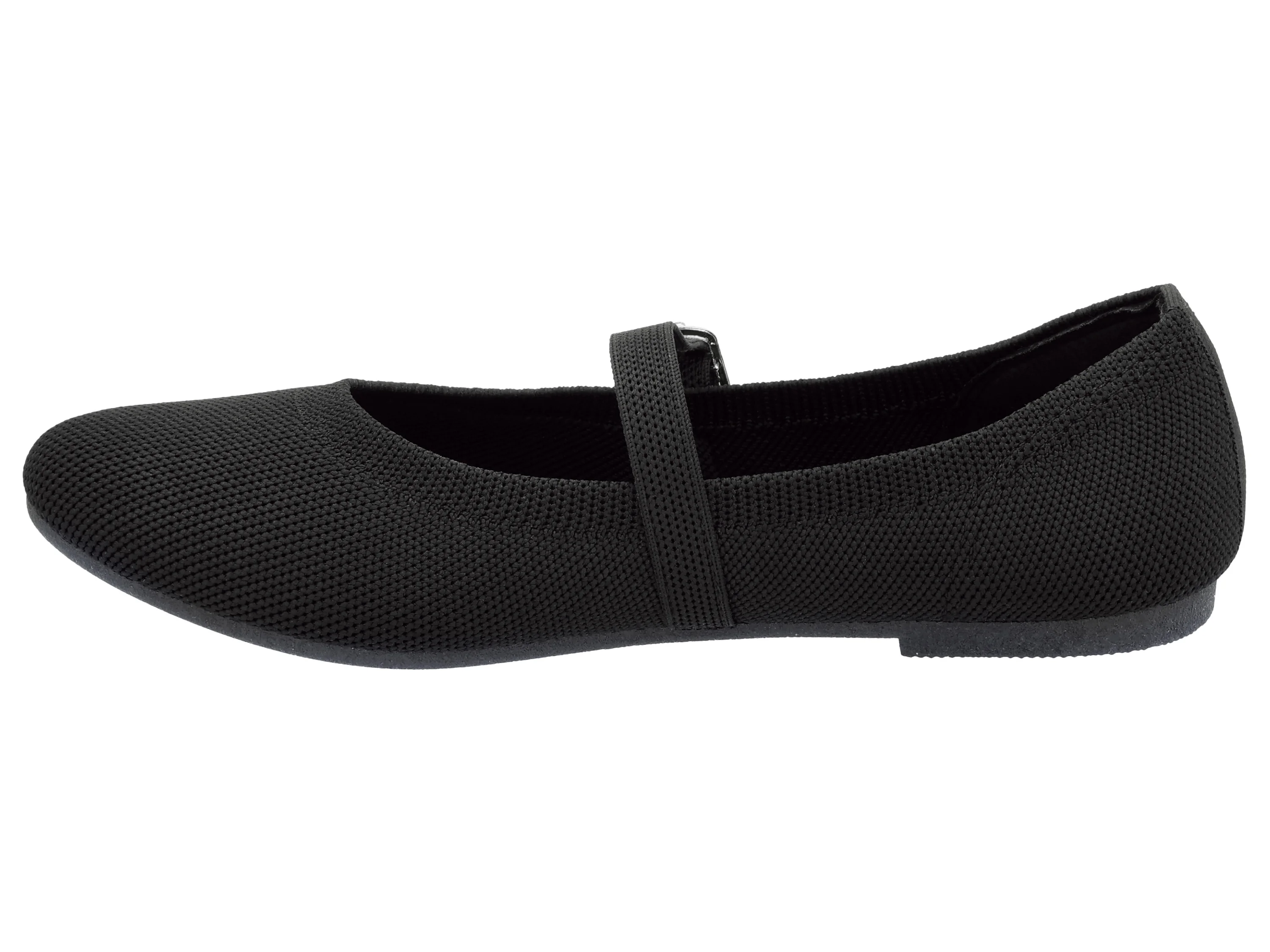 ESMARA® Damen Ballerina, faltbar (Schwarz, 39) – Bild 2 von 4