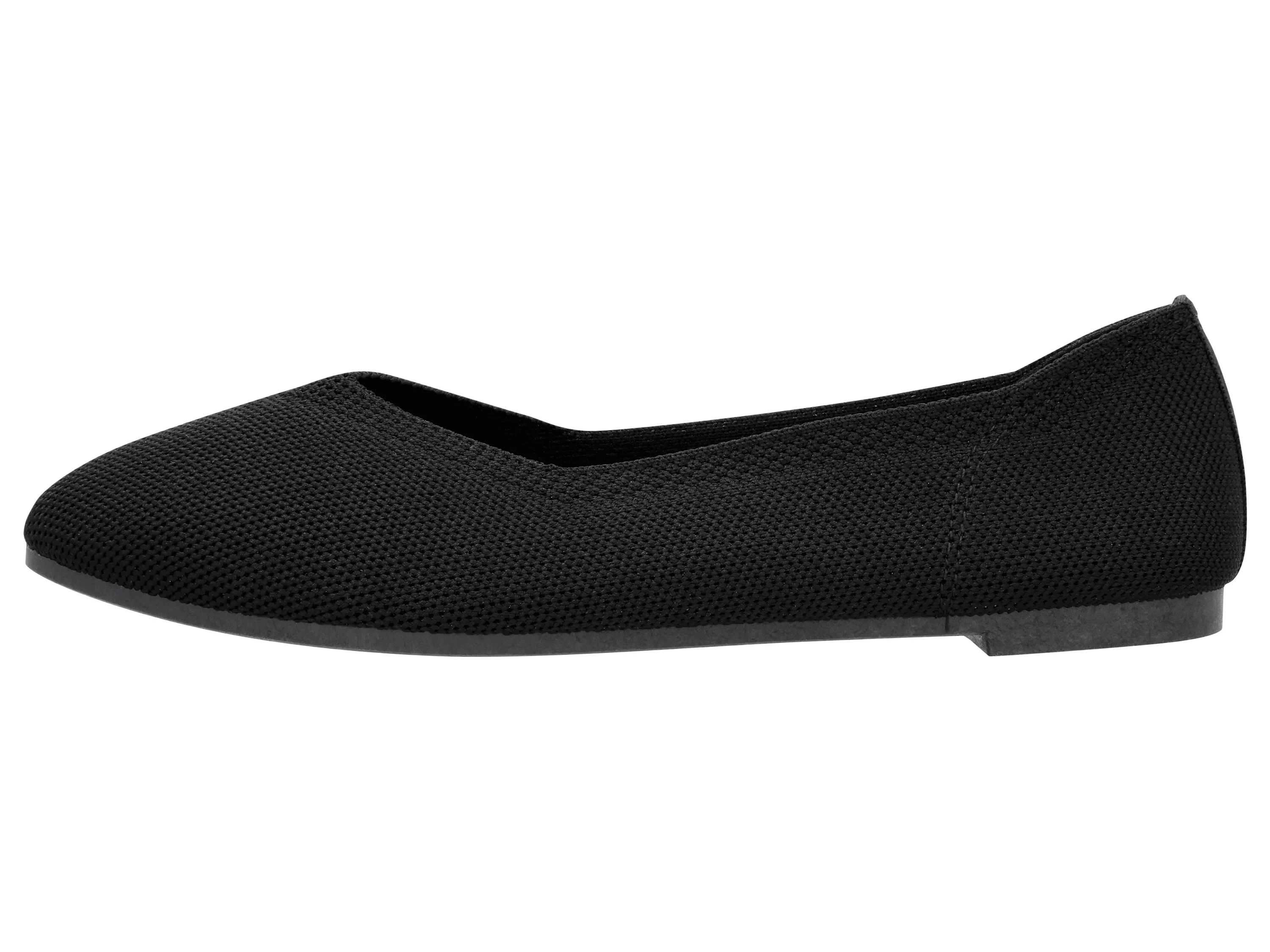 ESMARA® Damen Ballerina, zusammenfaltbar (Schwarz, 38) – Bild 3 von 4