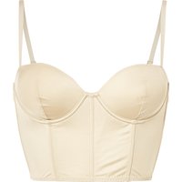 ESMARA® Damen BH mit verlängerter Unterbrust (Weiß, 85C)