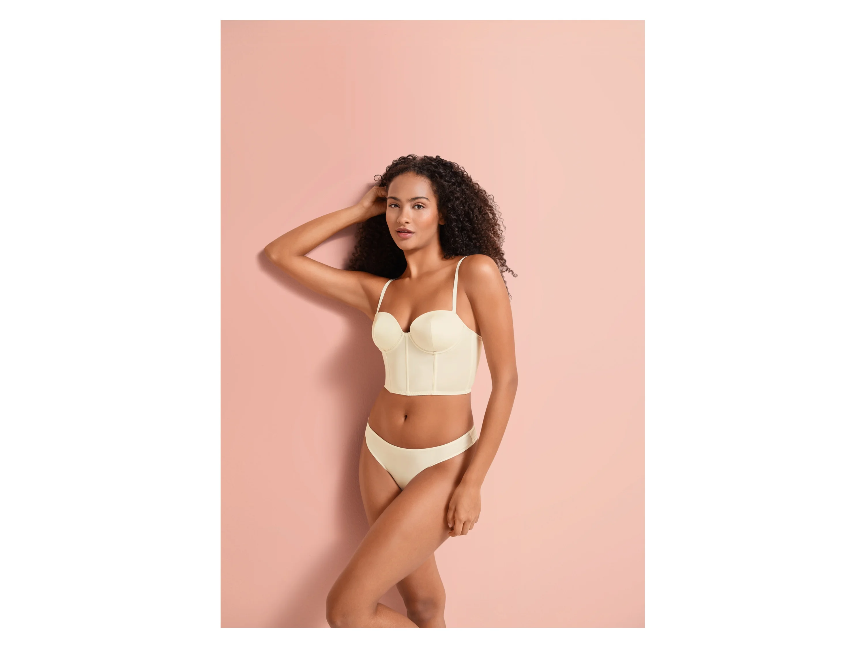 ESMARA® Damen BH mit verlängerter Unterbrust (Weiß, 85C) – Bild 2 von 4