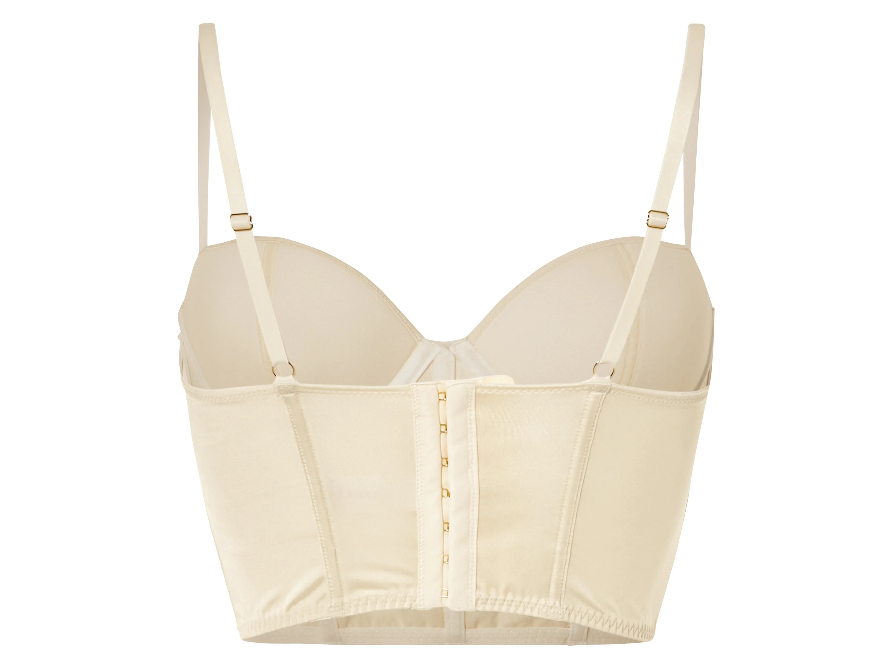 ESMARA® Damen BH mit verlängerter Unterbrust (Weiß, 85C) – Bild 3 von 4