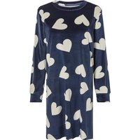 ESMARA® Damen Bigshirt Nicki (Herzen, XS(32/34))