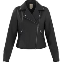 ESMARA® Damen Bikerjacke / Jacke (Schwarz, 34)