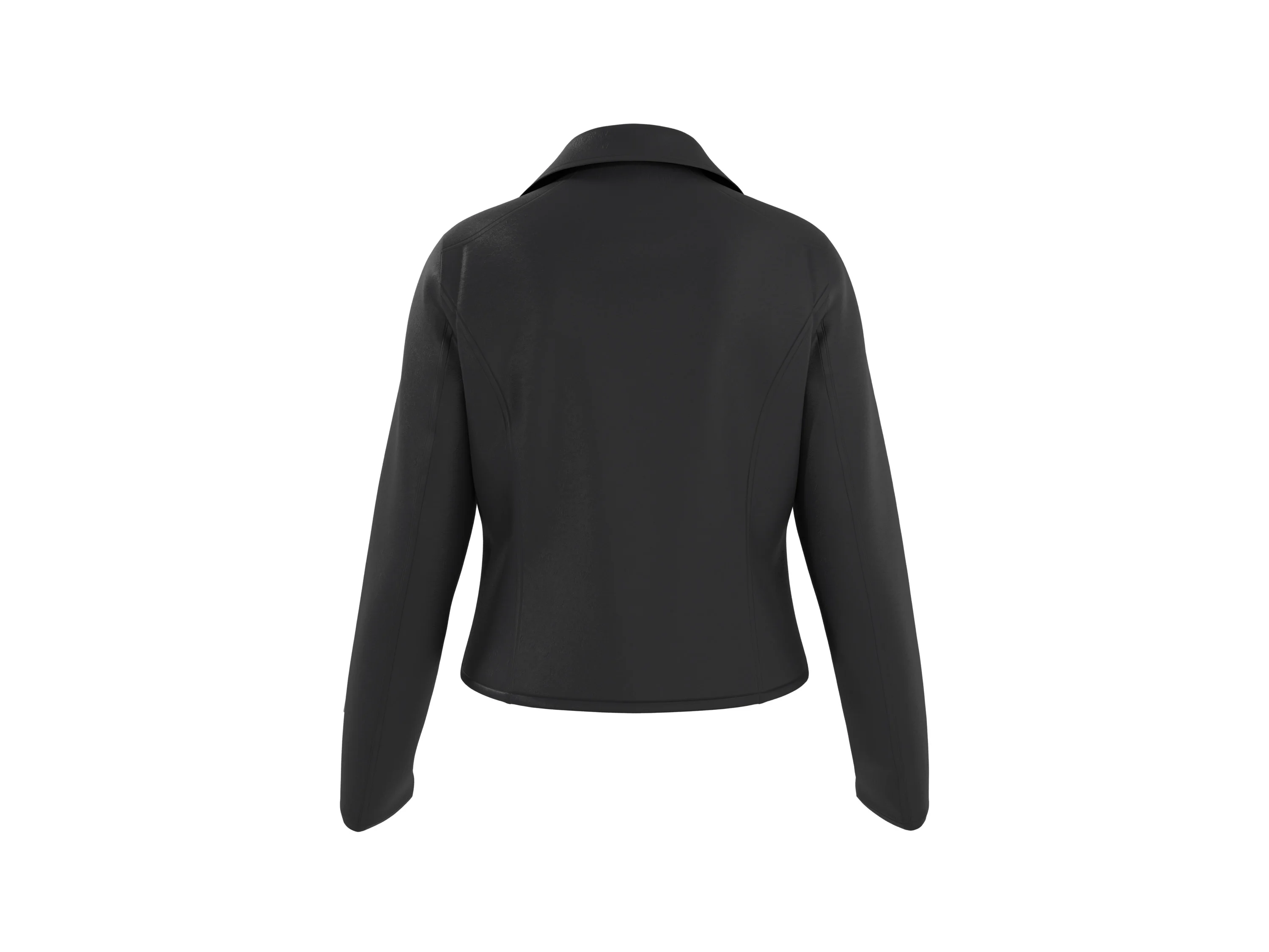 ESMARA® Damen Bikerjacke / Jacke (Schwarz, 42) – Bild 4 von 4