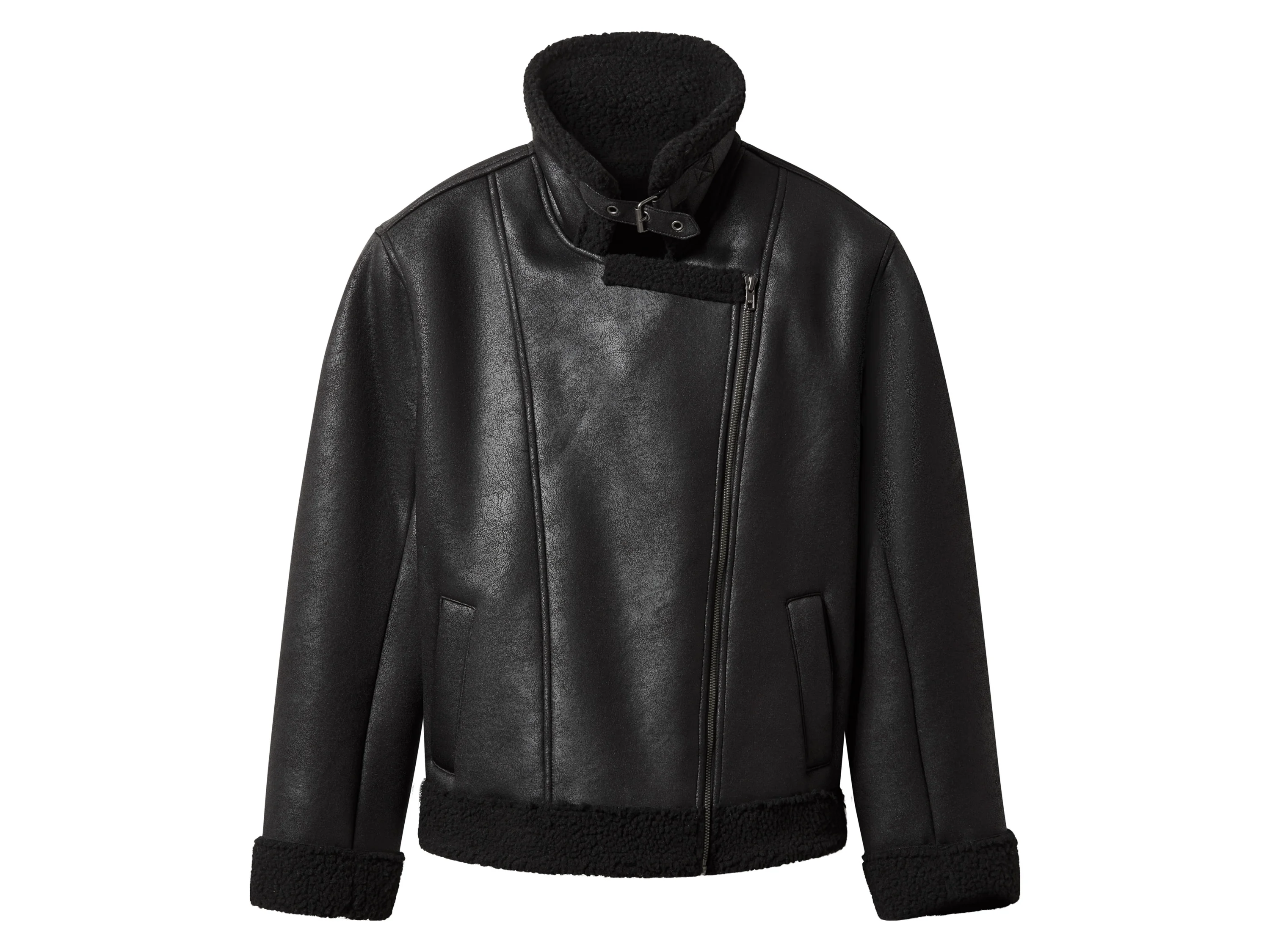 ESMARA® Damen Bikerjacke (Schwarz, S(36/38)) – Bild 4 von 4