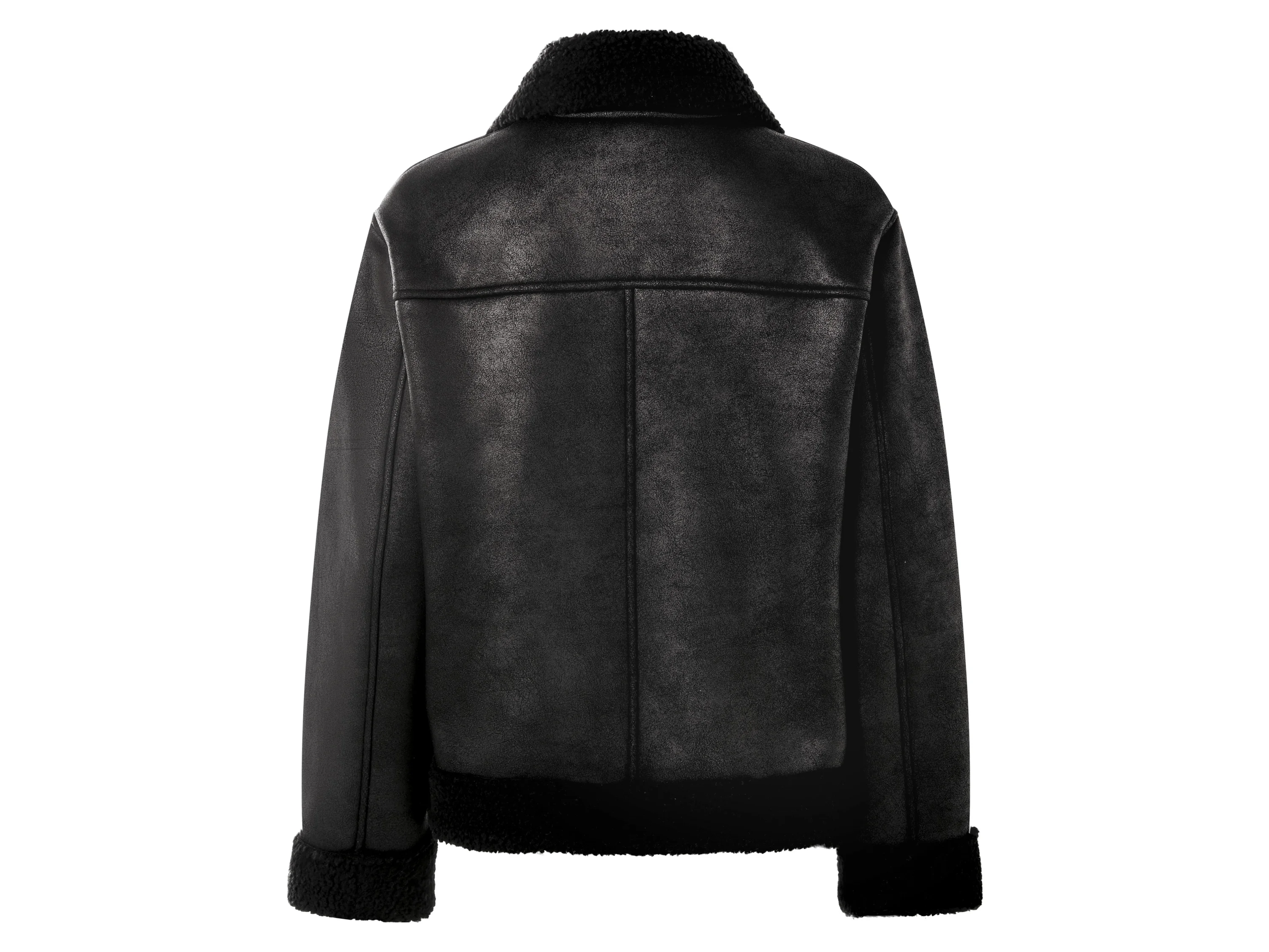ESMARA® Damen Bikerjacke (Schwarz, S(36/38)) – Bild 3 von 4