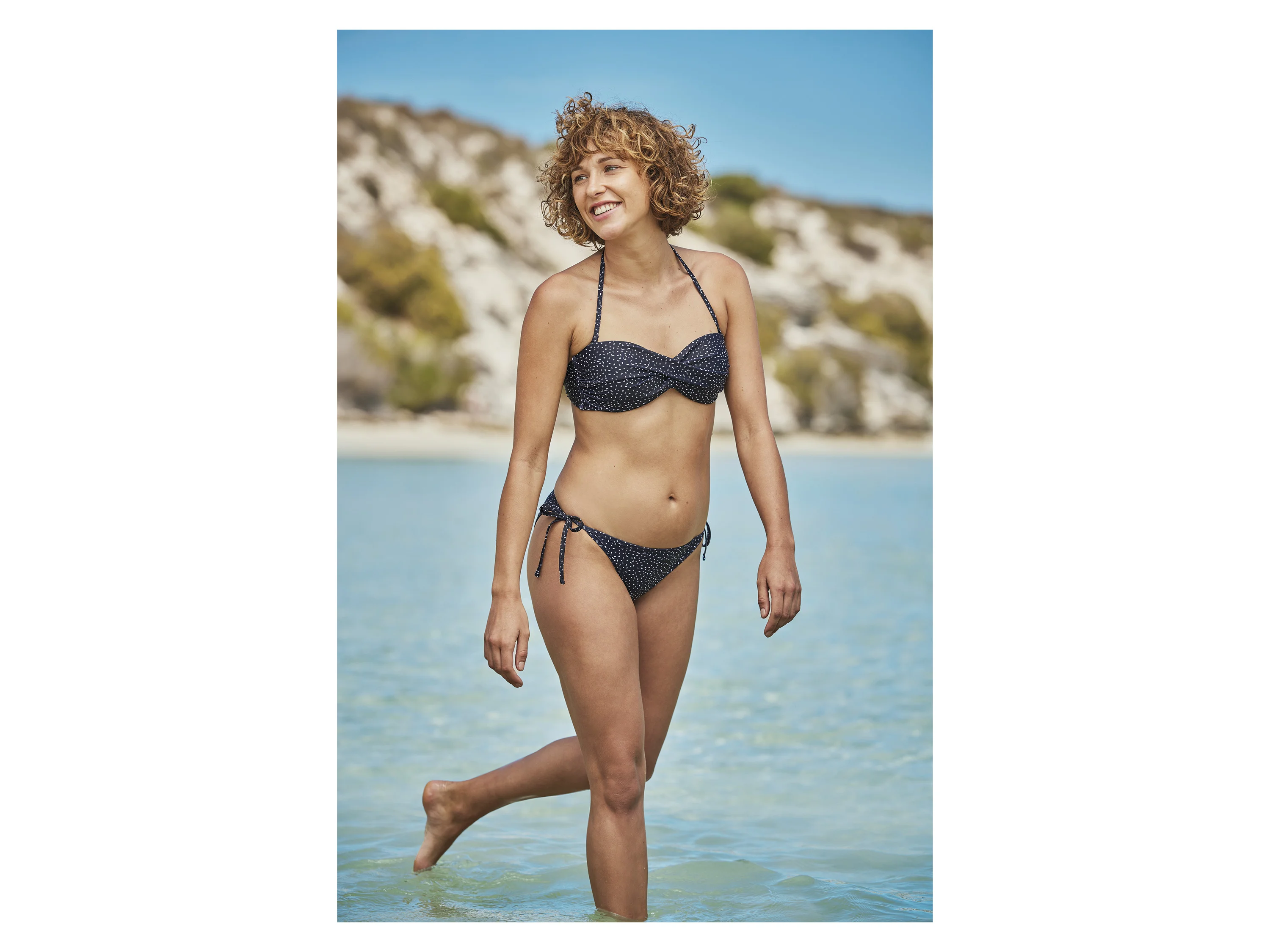 ESMARA® Damen Bikini Oberteil (Schwarz, 38) – Bild 3 von 4