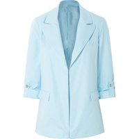 ESMARA® Damen Blazer, mit Eingrifftaschen (Hellblau, 36)