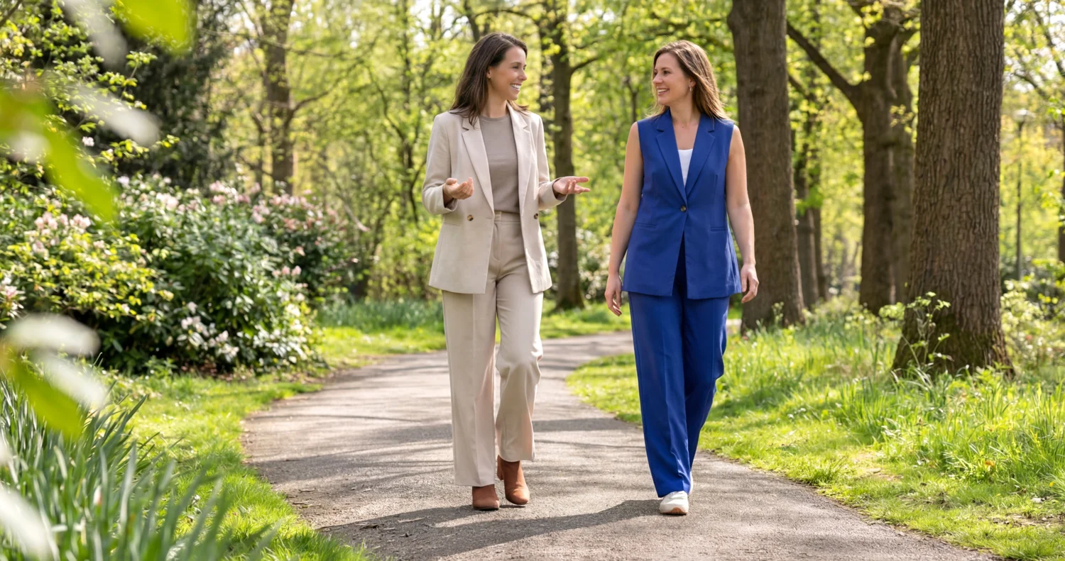 ESMARA® Damen Blazer ärmellos (Blau, 36) – Bild 3 von 4