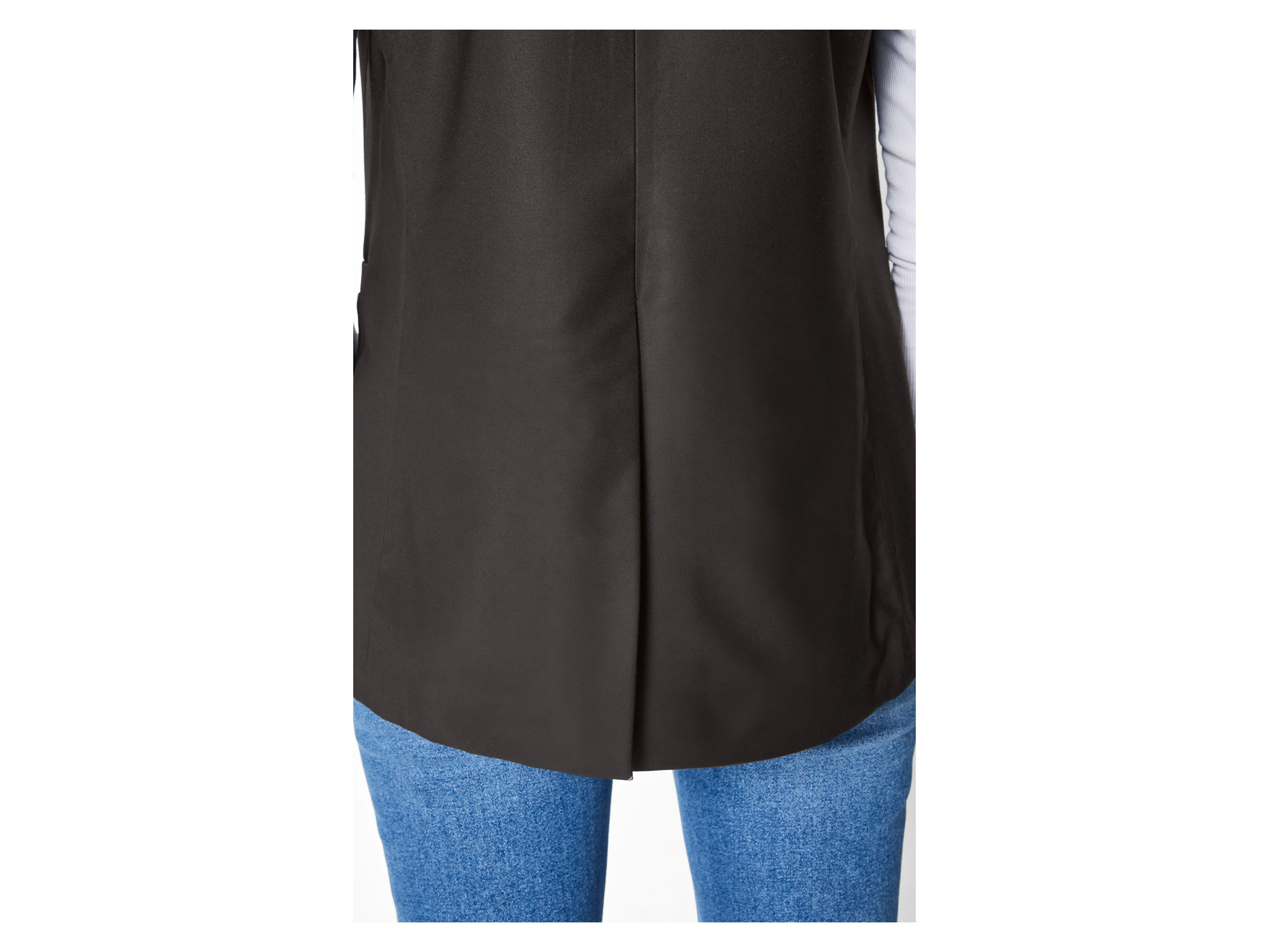 ESMARA® Damen Blazer ärmellos (Schwarz, 36) – Bild 4 von 4