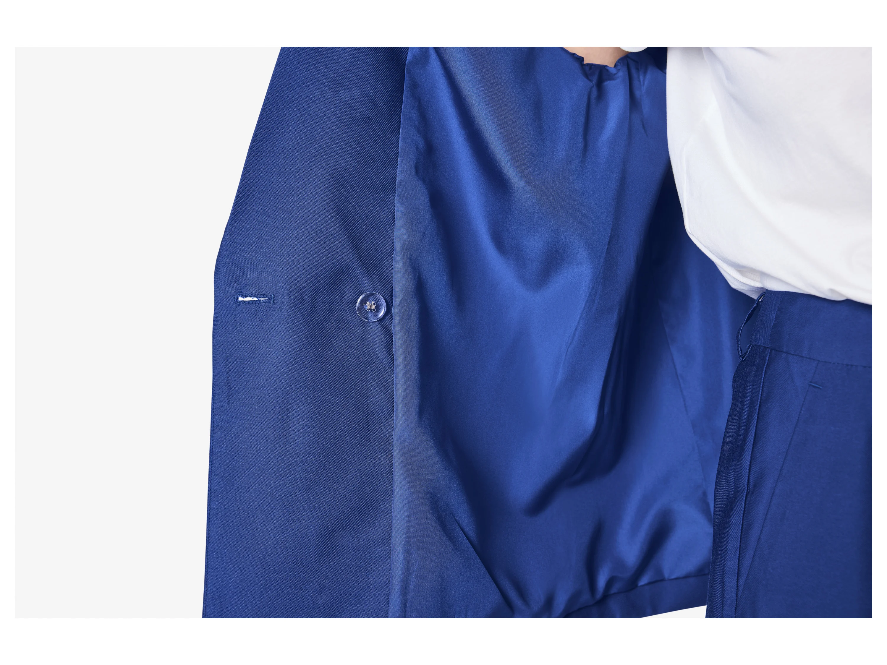 ESMARA® Damen Blazer (Blau, 36) – Bild 4 von 4