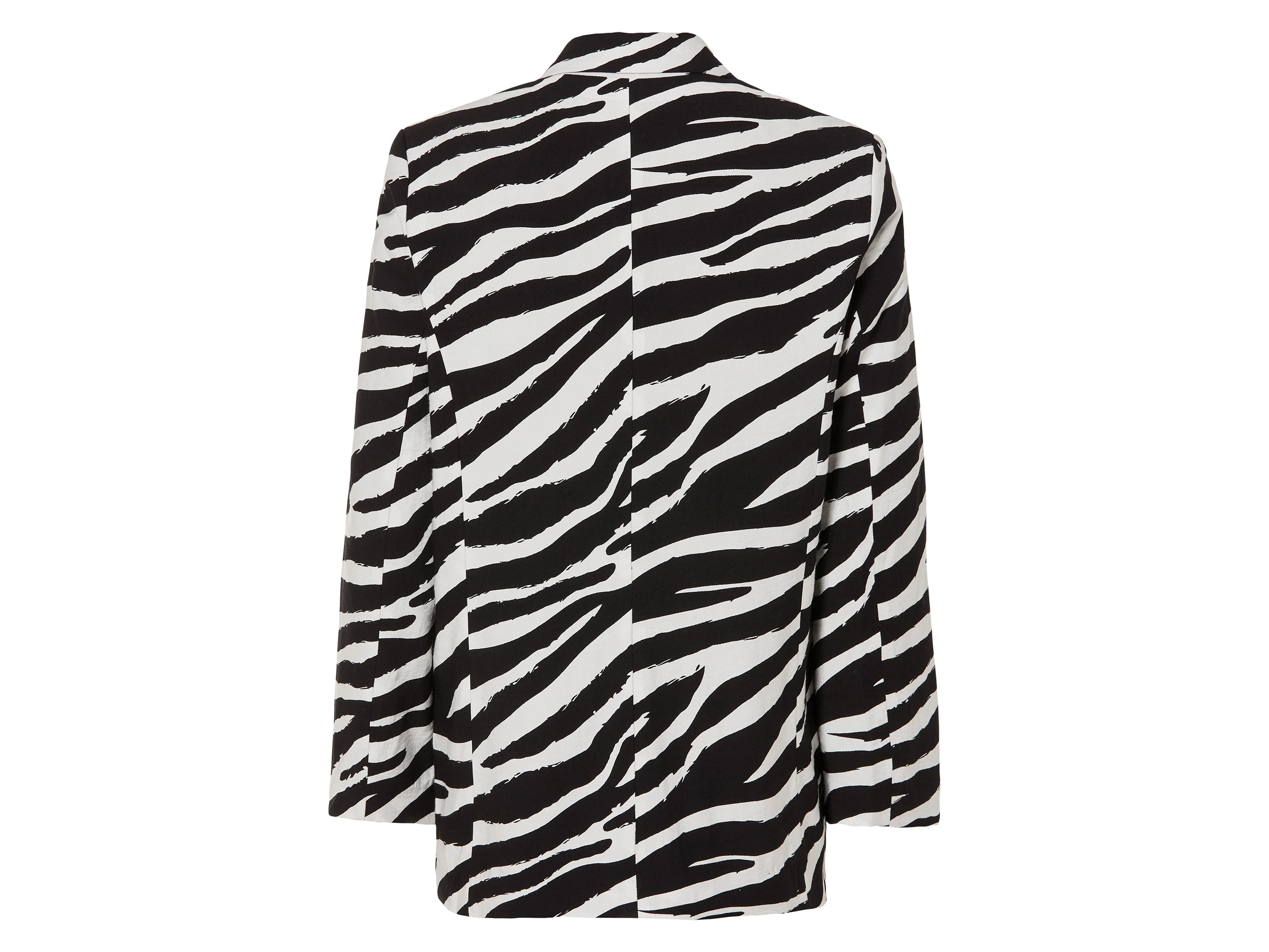 ESMARA® Damen Blazer (Schwarz/weiß, 34) – Bild 3 von 4