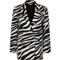 ESMARA® Damen Blazer (Schwarz/weiß, 40)