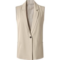 ESMARA® Damen Blazer-Weste (Beige, 42)