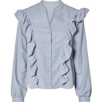 ESMARA® Damen Bluse (Hellblau, 38)