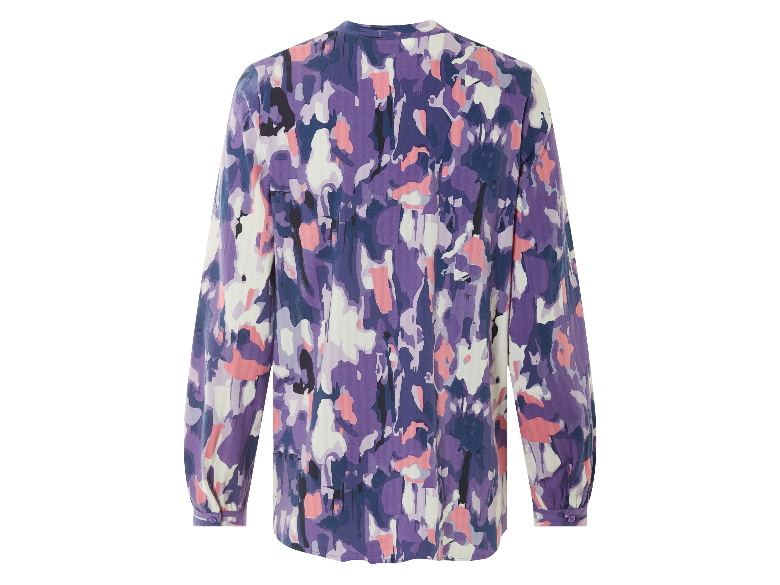 ESMARA® Damen Bluse (Lila, 34) – Bild 3 von 4