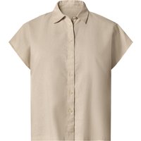 ESMARA® Damen Bluse mit Leinen (Beige, XS (32/34))