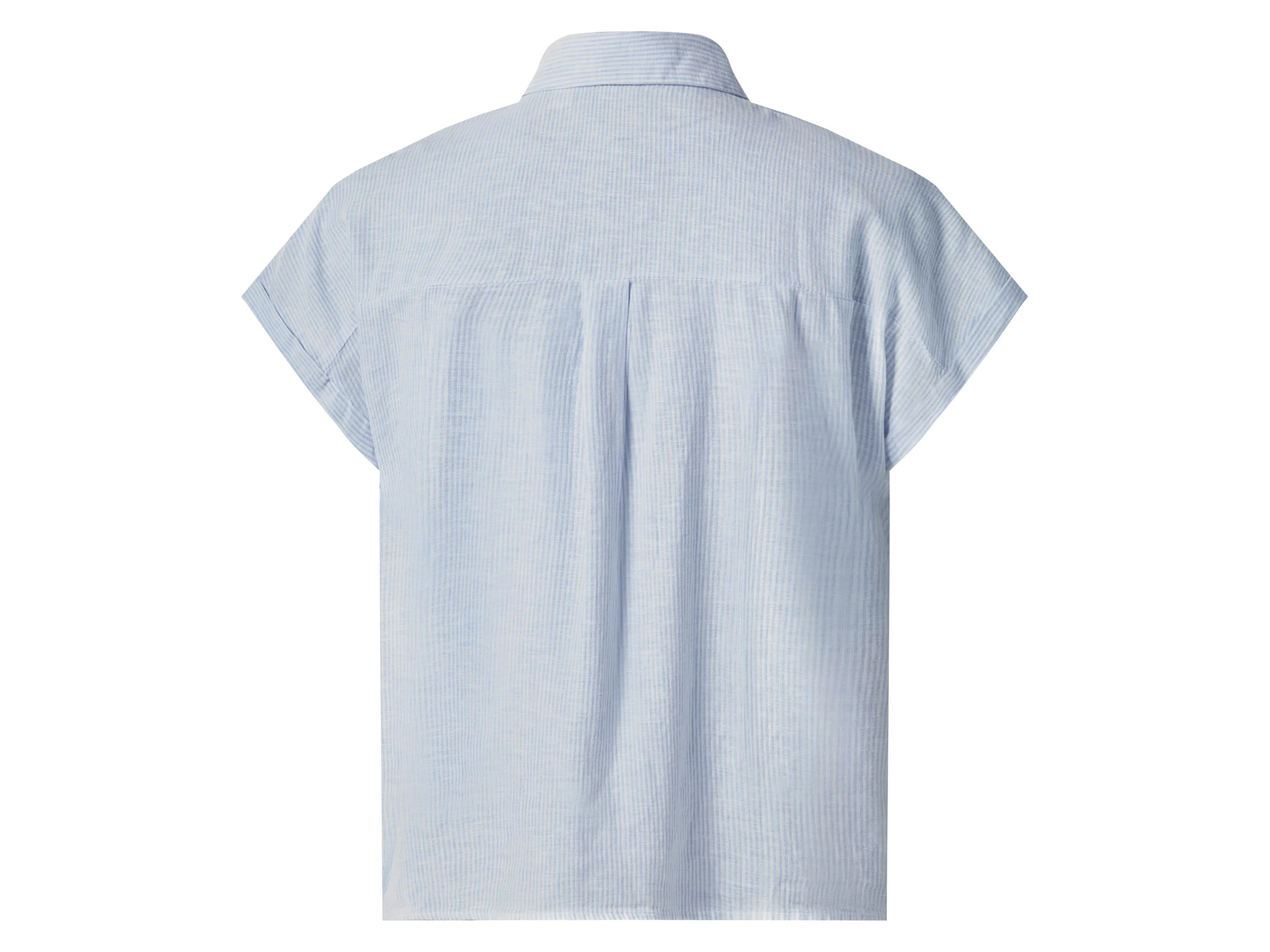 ESMARA® Damen Bluse mit Leinen (Gestreift, S (36/38)) – Bild 3 von 3