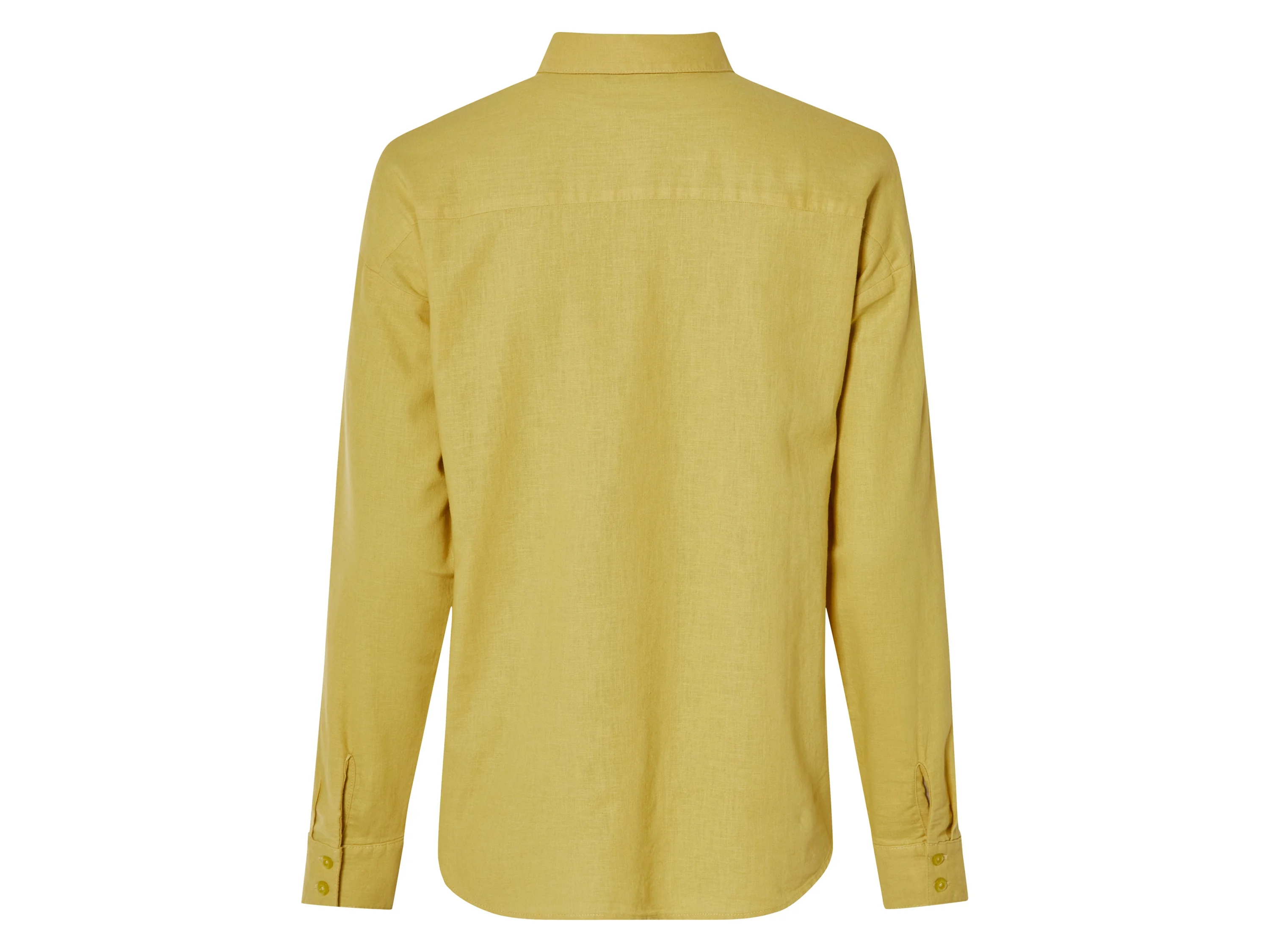 ESMARA® Damen Bluse mit Leinen (Grün, 46) – Bild 3 von 4