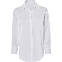 ESMARA® Damen Bluse Satin (Weiß, 38)