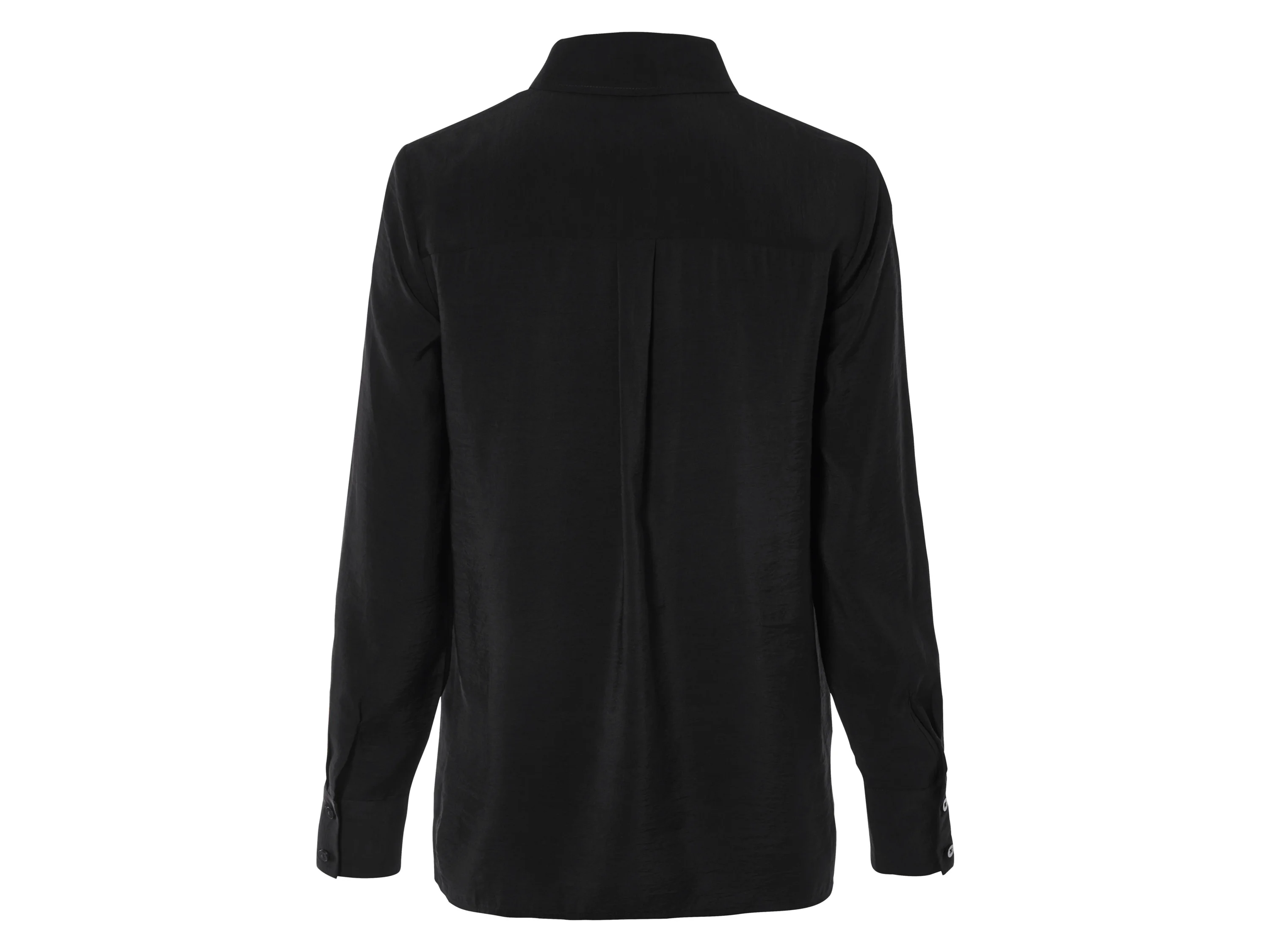 ESMARA® Damen Bluse (Schwarz, 40) – Bild 3 von 4