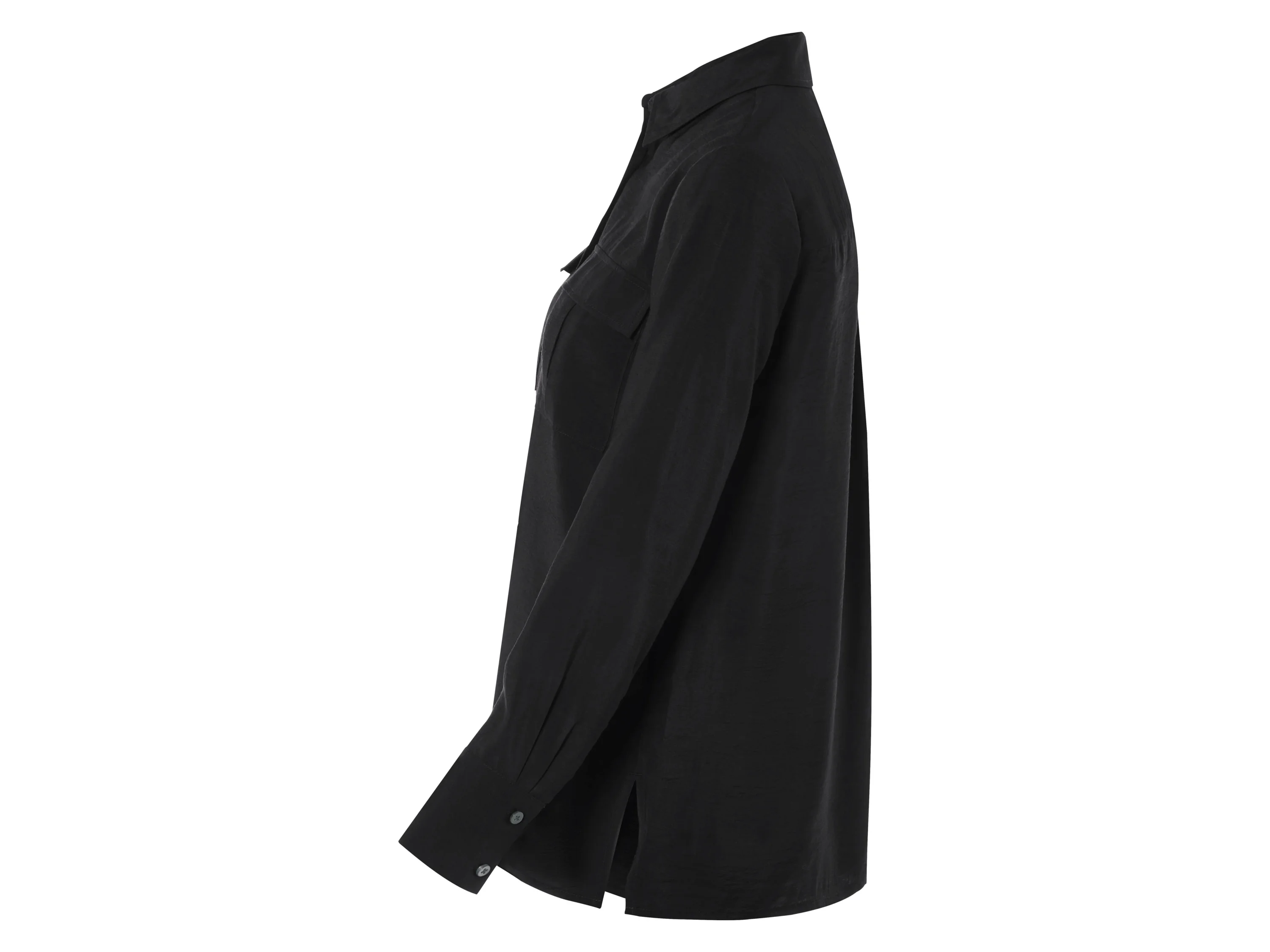 ESMARA® Damen Bluse (Schwarz, 40) – Bild 4 von 4