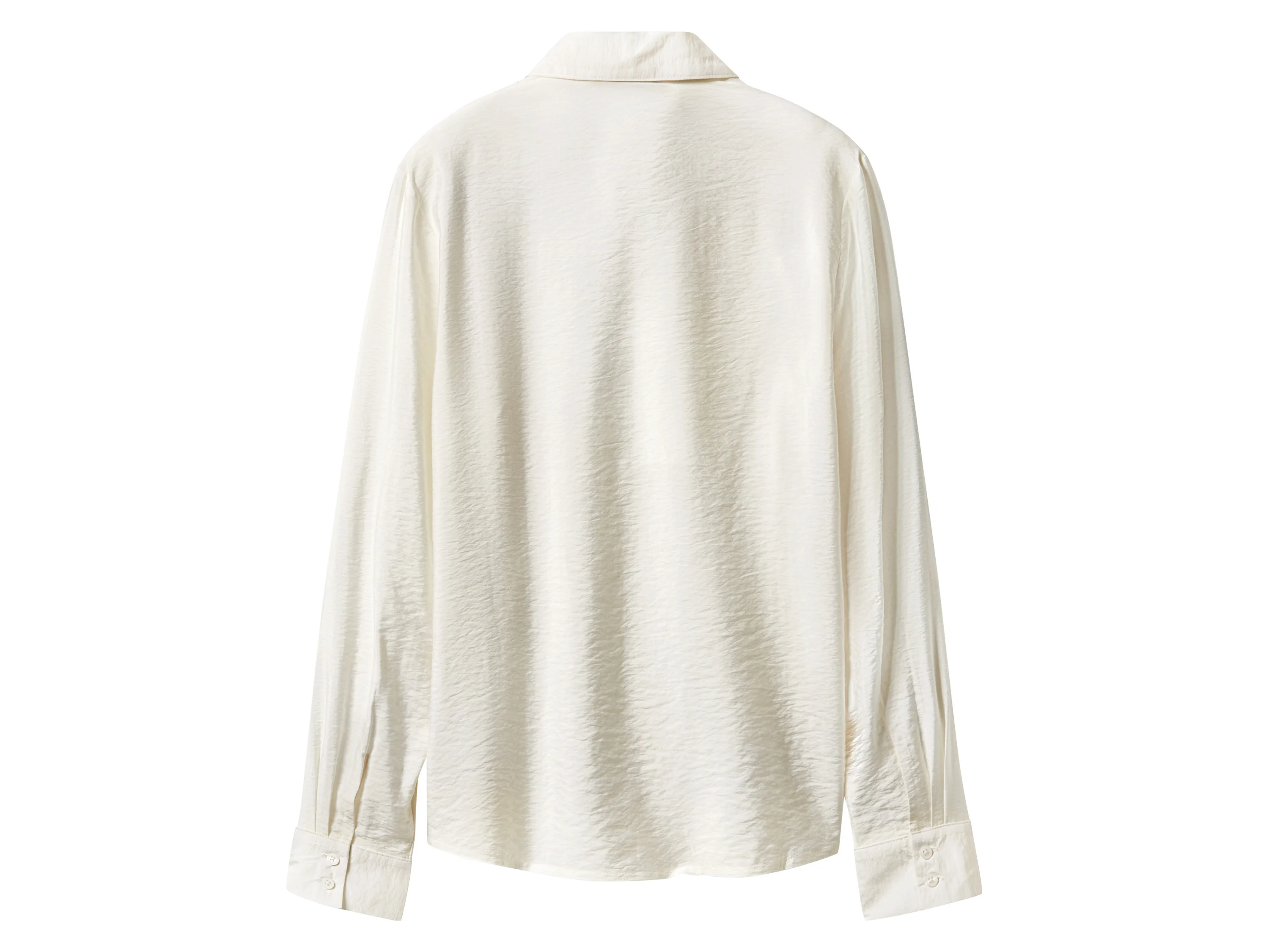 ESMARA® Damen Bluse (Weiß, 42) – Bild 3 von 4